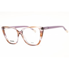 Missoni Women's Eyeglasses - Violet/Brown Horn Cat Eye Shape Frame | MIS 0159 0L7W 00