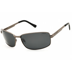 Polaroid Core Men's Sunglasses - Gunmetal Metal Rectangular Full Rim | P4416 0B9W Y2