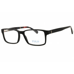 Polo Unisex Eyeglasses - Black Acetate Rectangular Full Rim Frame | PH2123 5489