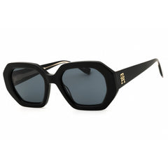 Tommy Hilfiger Women's Sunglasses - Black Plastic Oval Full Rim Frame | TH 2155/S 807