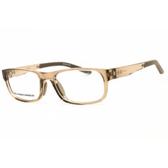 Under Armour Men's Eyeglasses - Crystal Beige Plastic Full Rim Frame | UA 5079 2T3