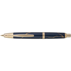 Pilot Fountain Pen - Vanishing Point Dark Blue Finish Body, Medium Nib | VP26FBLKMGJ