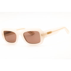Calvin Klein Unisex Sunglasses - Oval Chalk Acetate Full Rim Frame | CK24511S 109