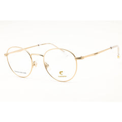 Carrera Men's Eyeglasses - Gold Crystal Metal Round Shape Full Rim Frame | 307 0LOJ 00