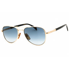 David Beckham Men's Sunglasses - Aviator Gold/Black Metal Frame | DB 1175/S 0RHL 1V