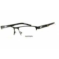 Ferrari Men's Eyeglasses - Rectangular Shape Matte Black Metal Frame | 0FZ7009 126
