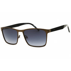 Hugo Men's Sunglasses - Matte Ruthenium/Black Acetate Full Rim Frame | HG 1328/S SVK