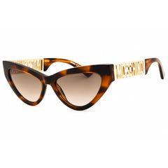 Moschino Women's Sunglasses - Cat Eye Shape Havana Acetate Frame | MOS170/S 0086 HA