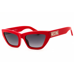 Moschino Women's Sunglasses - Cat Eye Red Plastic Full Rim Frame | MOS182/S 0C9A 9O