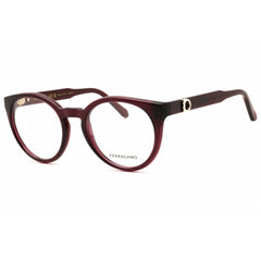 Salvatore Ferragamo Women's Eyeglasses - Round Burgundy Full Rim Frame | SF3032E 612