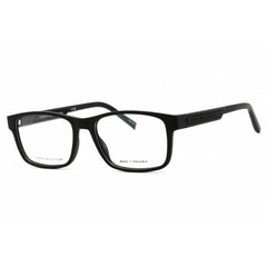 Tommy Hilfiger Men's Eyeglasses - Rectangular Matte Black Frame | TH 2091 0003 00