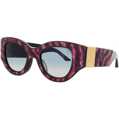 Anna-Karin Karlsson Women's Sunglasses - Cerise Zebra Frame | Lucky Goes to Vegas