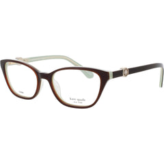 Kate Spade Women's Eyeglasses - Brown Cat Eye Acetate Full Rim Frame | EMMALEE 09Q