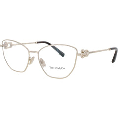 Tiffany & Co Women's Eyeglasses - Gold/Havana Butterfly Full Rim Frame | TF1166 6021