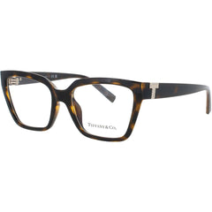 Tiffany & Co Women's Eyeglasses - Havana Square Shape Full Rim Frame | TF2257B 8015