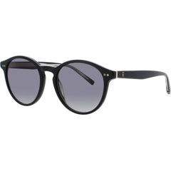 Tommy Hilfiger Women's Sunglasses - Black Oval Acetate Full Rim Frame | TH-2159/S 807