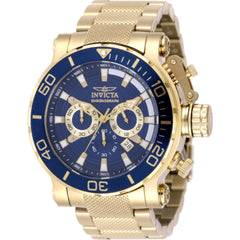 Invicta Men's Watch - Coalition Forces Quartz Chronograph Yellow Gold Bracelet | 50229