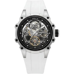 Invicta Men's Watch - S1 Rally Automatic Black Dial White Silicone Strap | 69000