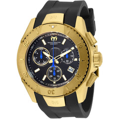 Technomarine Men's Watch - UF6 Quartz Chronograph Black Silicone Strap Watch | TM-620003