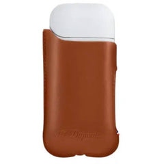 S.T. Dupont Men's IQOS Case Line D Natural Smooth Calfskin Leather, Brown 180125