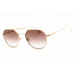 Carrera Unisex Sunglasses - Round Gold/Ivory Metal Full Rim Frame | 303/S 0VVP YK