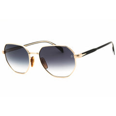 David Beckham Men's Sunglasses - Oval Gold Metal Full Rim Frame | DB 1162/F/S RHL