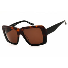 DKNY Women's Sunglasses - Dark Tortoise/Black Acetate Full Rim Frame | DO518S 216