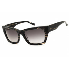 DKNY Women's Sunglasses - Cat Eye Shape Grey Horn Acetate Full Rim Frame | DO519S 050