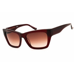DKNY Women's Sunglasses - Cat Eye Crystal Bordeaux Acetate Full Rim Frame | DO519S 605