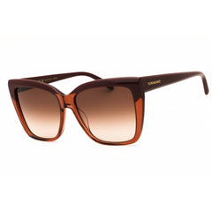 Salvatore Ferragamo Women's Sunglasses - Burgundy/Brown Acetate Frame | SF1102S 619