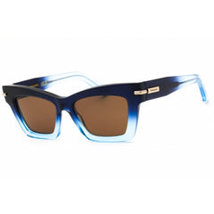 Salvatore Ferragamo Women's Sunglasses - Cat Eye Dark Blue Acetate Frame | SF2031S 415