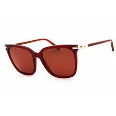 Salvatore Ferragamo Women's Sunglasses - Transparent Red Acetate Frame | SF2037S 616