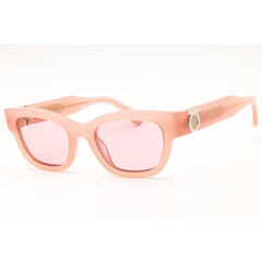 Salvatore Ferragamo Women's Sunglasses - Oval Opaline Rose Acetate Frame | SF2067S 662