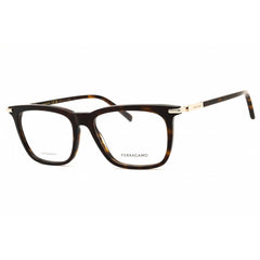 Salvatore Ferragamo Men's Eyeglasses - Rectangular Dark Tortoise Frame | SF3007 242