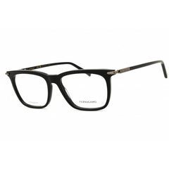 Salvatore Ferragamo Men's Eyeglasses - Rectangular Black Acetate Frame | SF3007 001