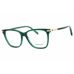 Salvatore Ferragamo Women's Eyeglasses - Transparent Green Acetate Frame | SF3013 317
