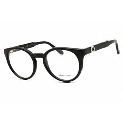 Salvatore Ferragamo Women's Eyeglasses - Round Black Full Rim Frame | SF3032E 001