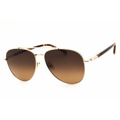 Salvatore Ferragamo Men's Sunglasses - Aviator Gold Metal Full Rim Frame | SF316S 745
