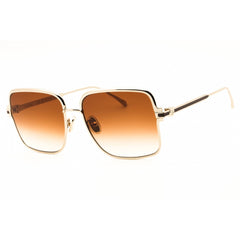 Salvatore Ferragamo Women's Sunglasses - Rectangular Gold Metal Frame | SF317S 704