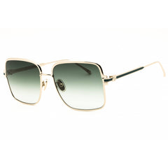 Salvatore Ferragamo Women's Sunglasses - Rectangular Gold Metal Frame | SF317S 750