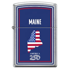 Zippo Windproof Pocket Lighter - America ME Street Chrome Metal | XC549