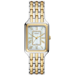 Fossil Women's Watch - Raquel Quartz White MOP Dial Two Tone Steel Bracelet | ES5305