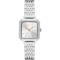 Armani Exchange Women's Watch - Leila Quartz Silver Dial Steel Bracelet | AX5724