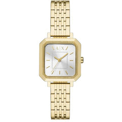 Armani Exchange Women's Watch - Leila Quartz Yellow Gold Steel Bracelet | AX5725