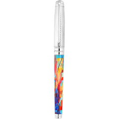 S.T. Dupont Fountain Pen - Line D Eternity Graff'Ty Multicolour Barrel | 420024L