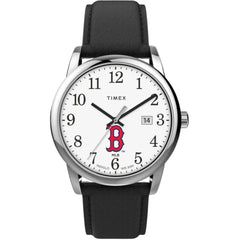 Timex Men's Watch - Easy Reader Boston Red Sox Quartz White Dial Strap | TWZBSOXMXYZ
