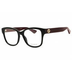 Gucci Women's Eyeglasses - Black/Burgundy Injected Propionate Frame | GG1340O 009
