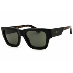 Gucci Men's Sunglasses - Black Acetate Rectangular Shape Full Rim Frame | GG1668S 001