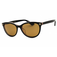 Gucci Women's Sunglasses - Black Acetate Oval Shape Full Rim Frame | GG1818SK 003