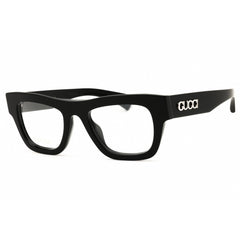 Gucci Men's Eyeglasses - Shiny Black Acetate Rectangular Full Rim Frame | GG1840O 005